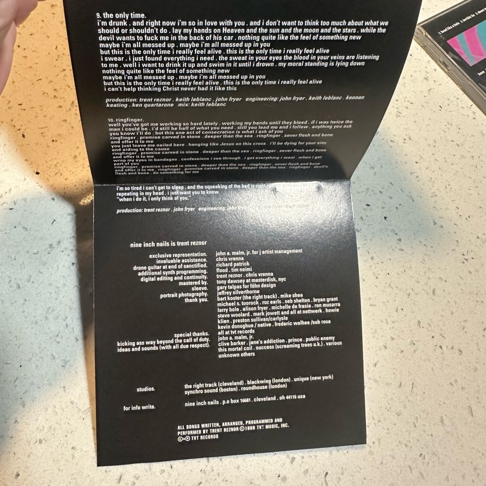 Nine Inch Nails Pretty Hate Machine CD - Picture 9 of 16
